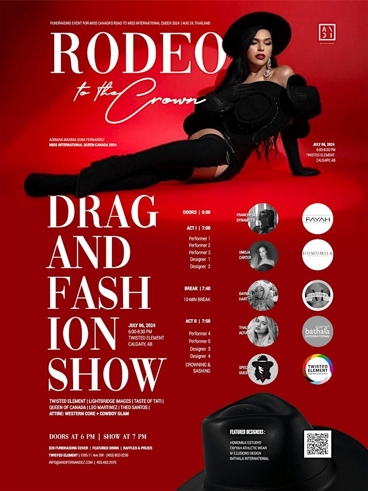 RODEO TO THE CROWN: Drag and Fashion Show Fundraising Event for MIQ ...