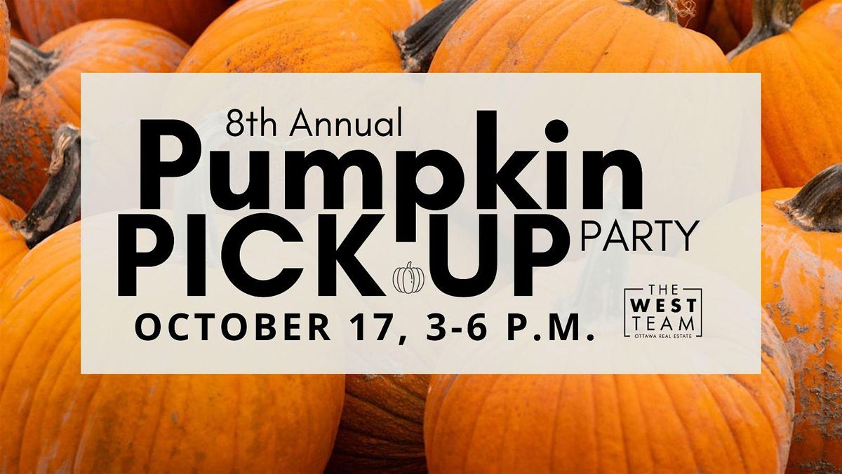 8th Annual Monahan Landing Pumpkin Pick Up Party