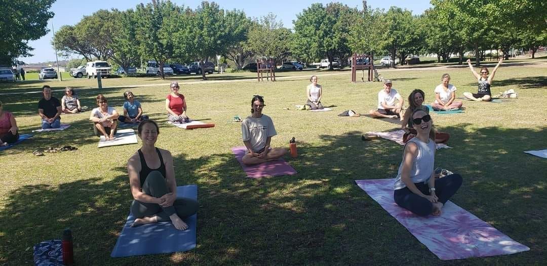 YOGA - SUNDAY SESSIONS - MORUYA RIVERSIDE PARK 