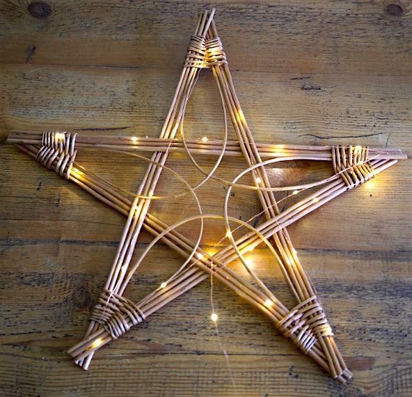 Weave a Willow Star with Lights Workshop