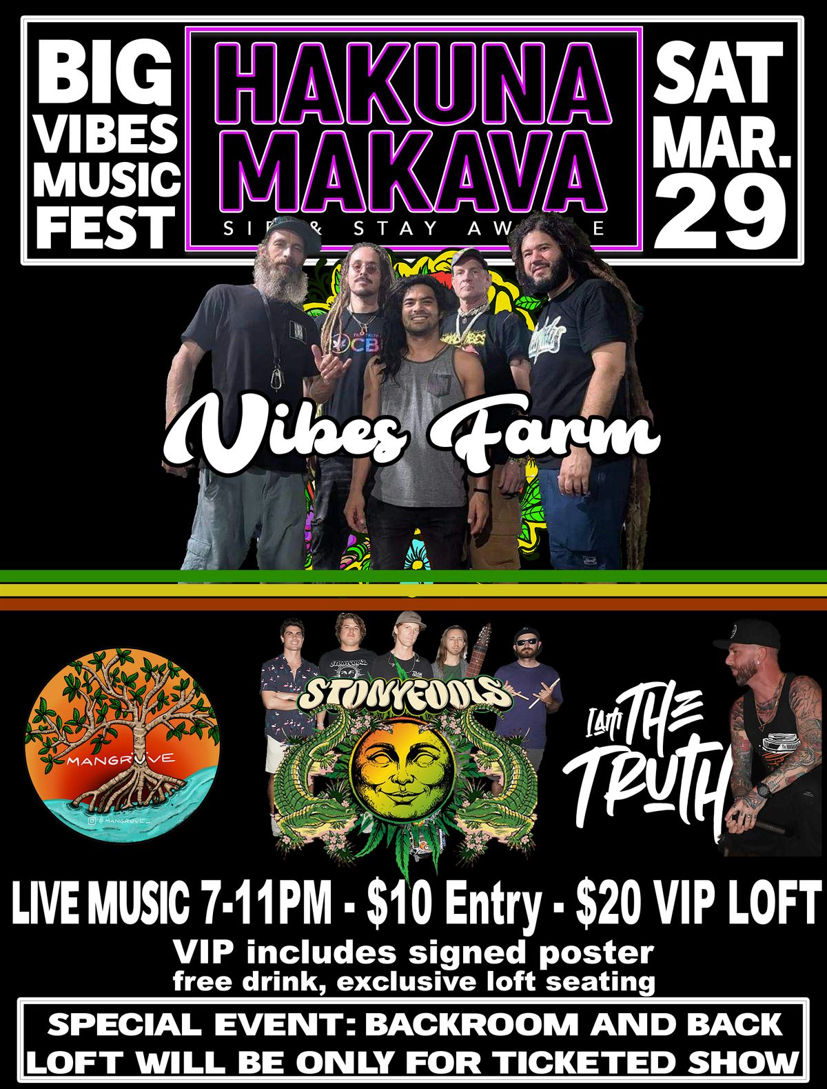 BIG VIBES FEST @Hakuna Makava WPB