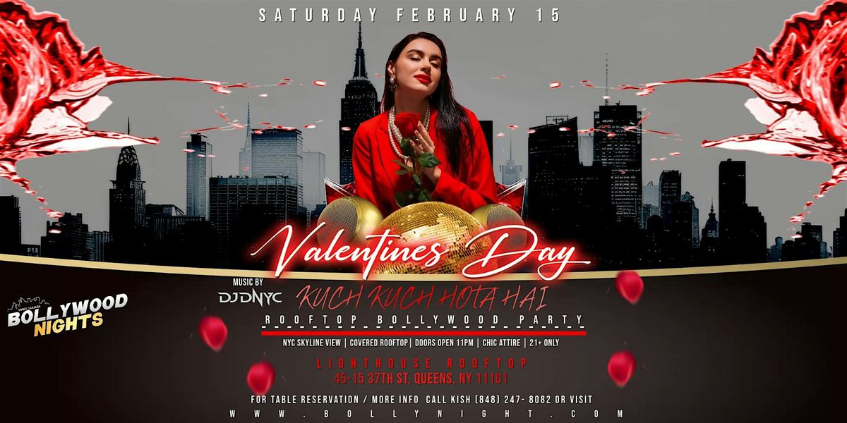 Bollywood Nights Valentine's Party @ Lighthouse Rooftop NY