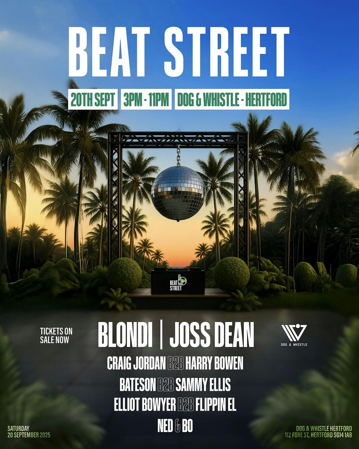 Beat Street @ Dog & Whistle - 20th September