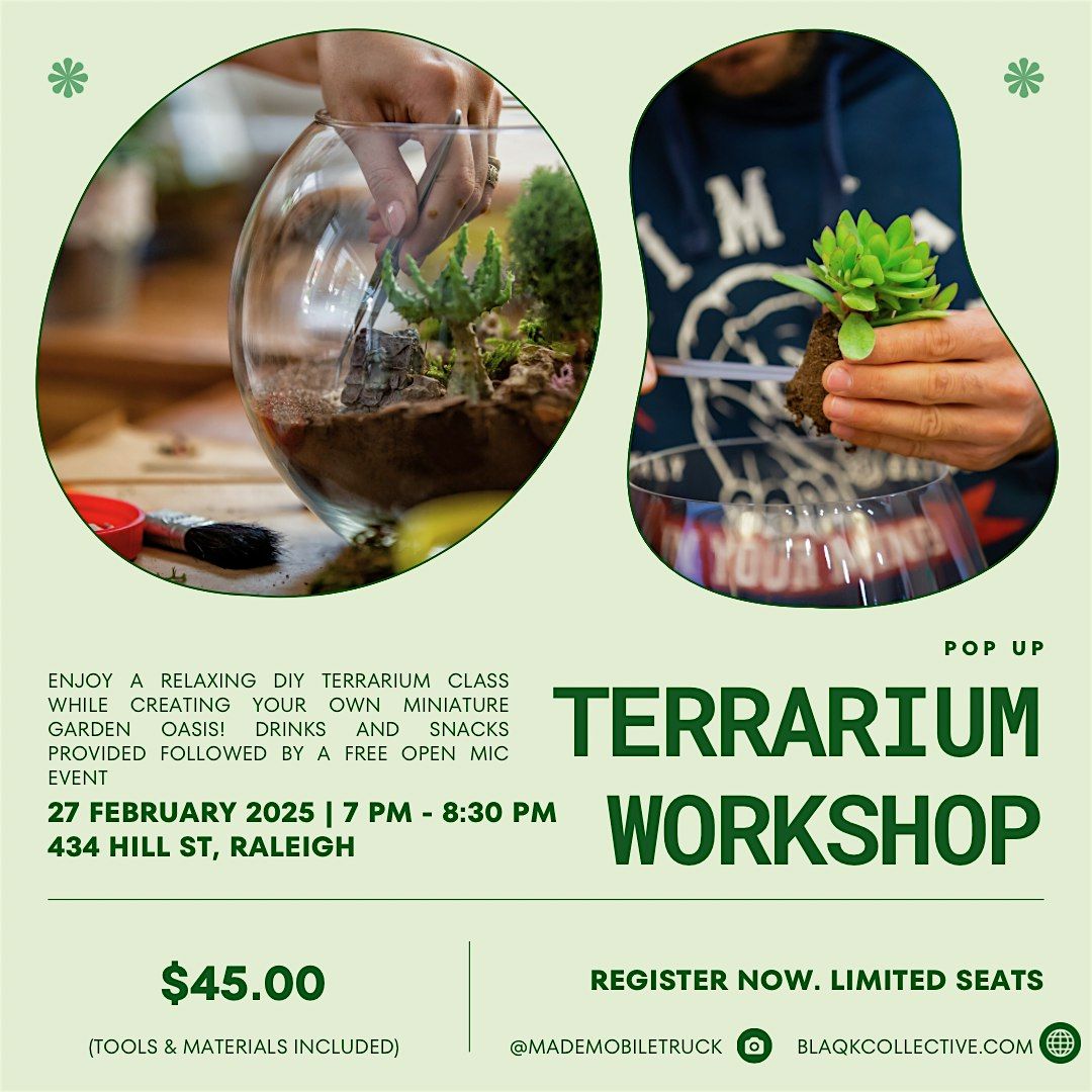 DIY Terrarium Class