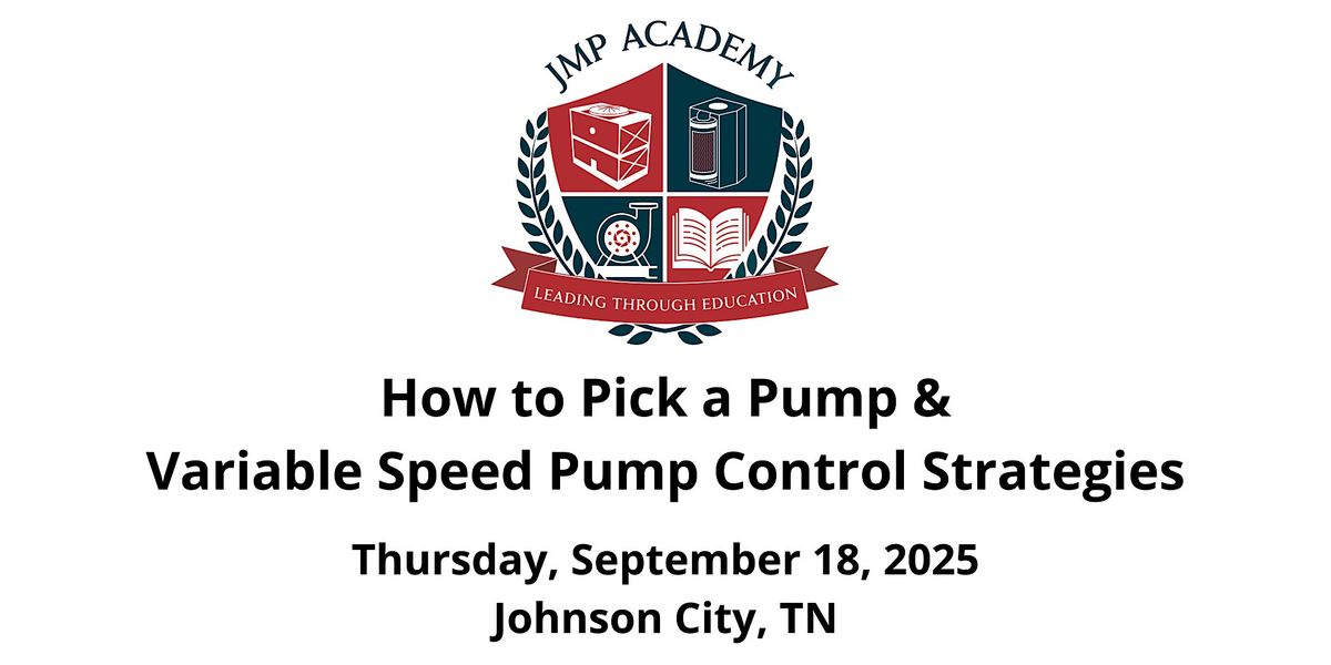 How to Pick a Pump & Variable Speed Pump Control Strategies