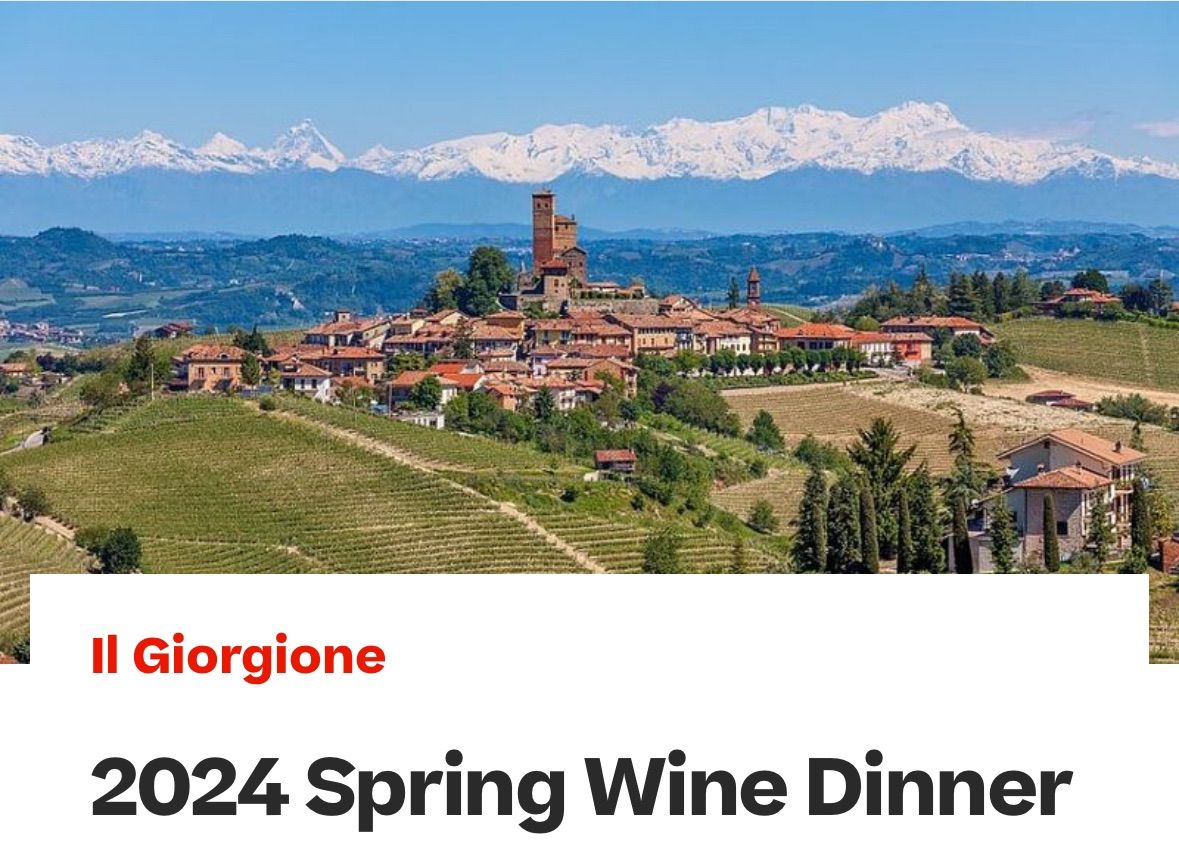 2024 Spring Wine Dinner 