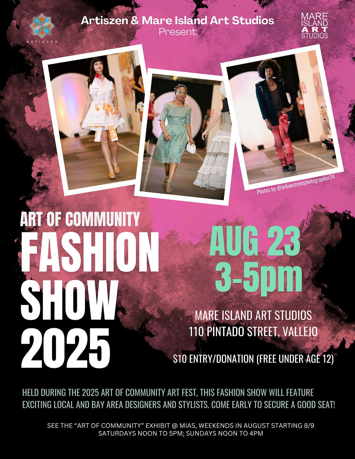 Art of Community Fashion Show @ Mare Island Art Studios