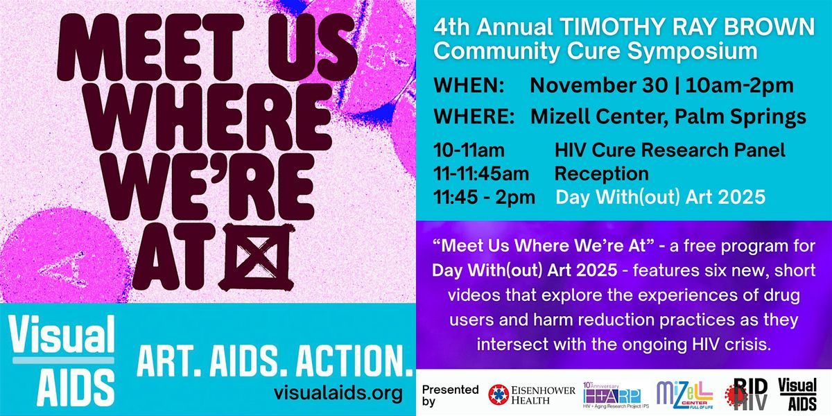 TIMOTHY RAY BROWN COMMUNITY CURE SYMPOSIUM & 2025 VIDEO BY VISUAL AIDS