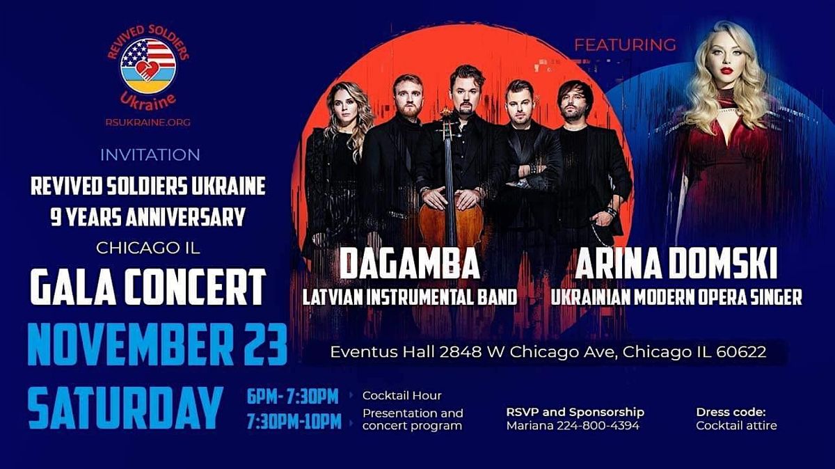 Chicago, IL - 9 Years Anniversary Revived Soldiers Ukraine GALA