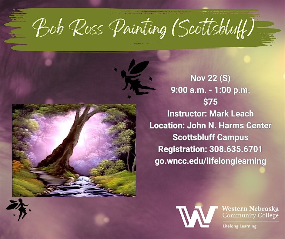 November Bob Ross Painting (Scottsbluff)