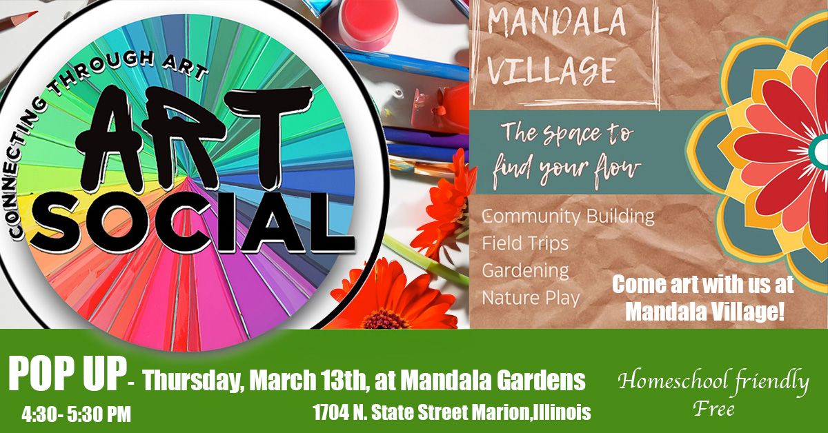 ART SOCIAL and MANDALA VILLAGE POP UP