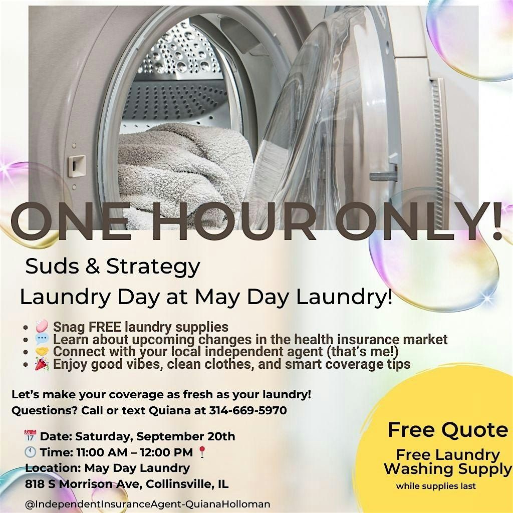 Suds & Strategy  Laundry Day