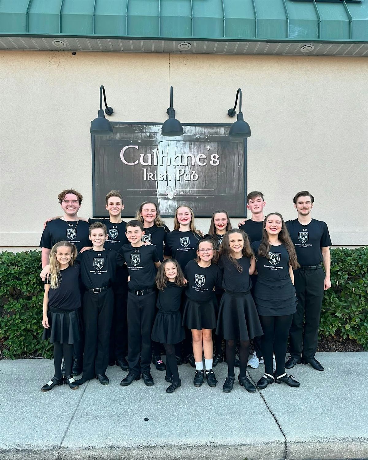 Welcome Kavanagh Porter Academy Jacksonville Irish Dancers at 5:30pm \u2618\ufe0f