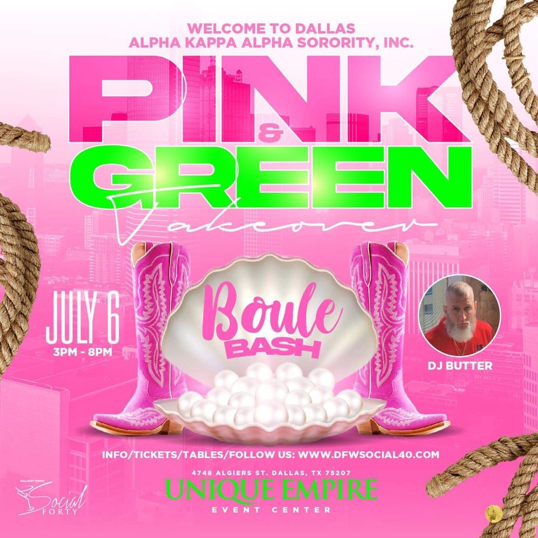 Boule Bash - Pink and Green Takeover