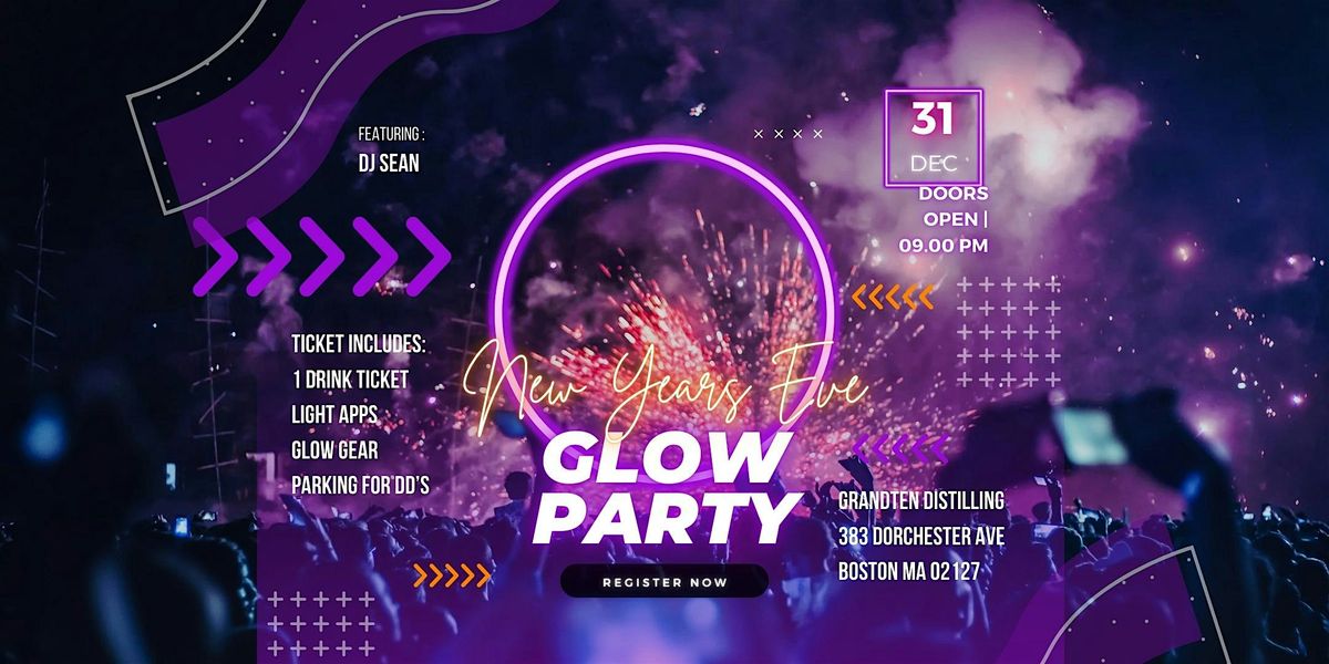 NYE 2025: GLOW PARTY! (1 cocktail included)