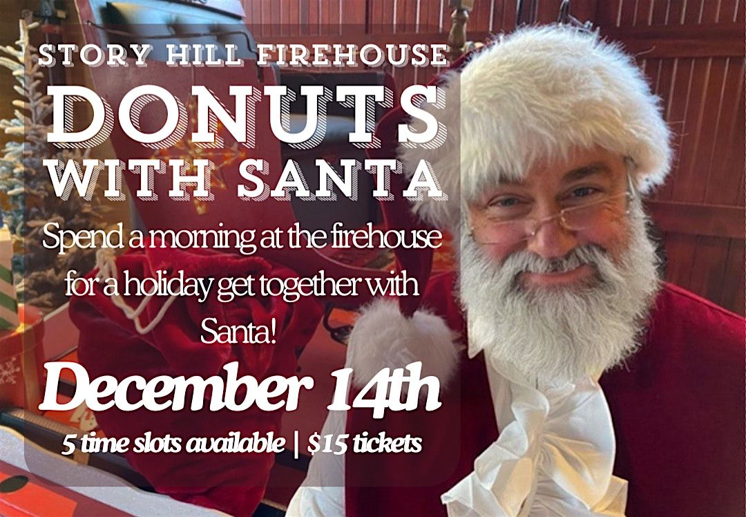 Donuts with Santa at The FireHouse