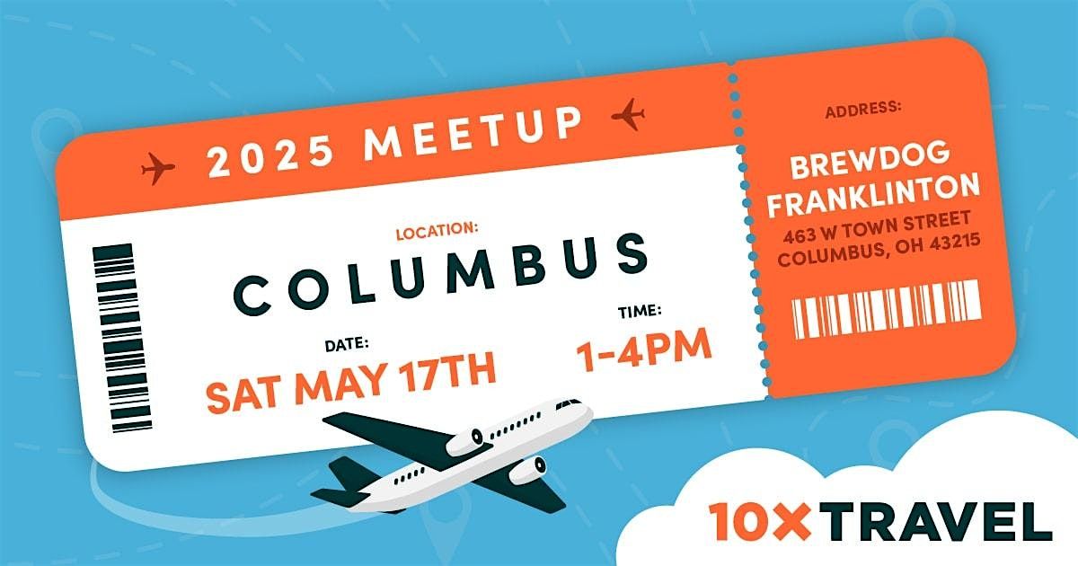 10xTravel Columbus Reader Meetup