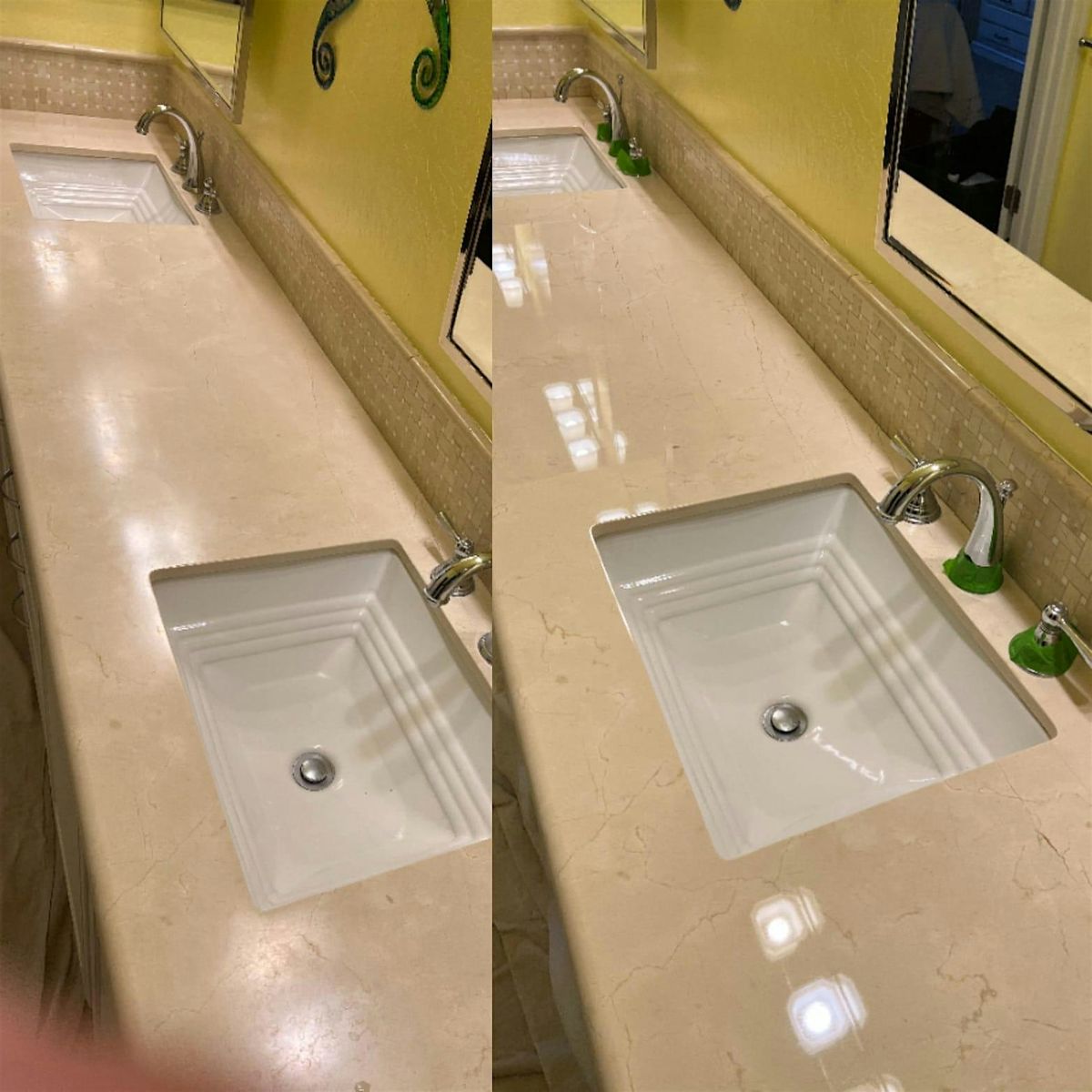 One Day Countertop Cleaning, Sealing, Polishing Boot Camp