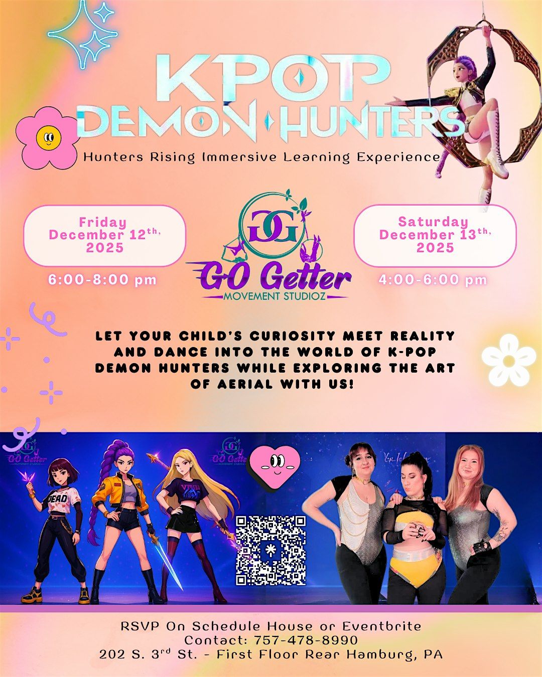 KPOP Demon Hunters Immersive Experience and Aerial Arts