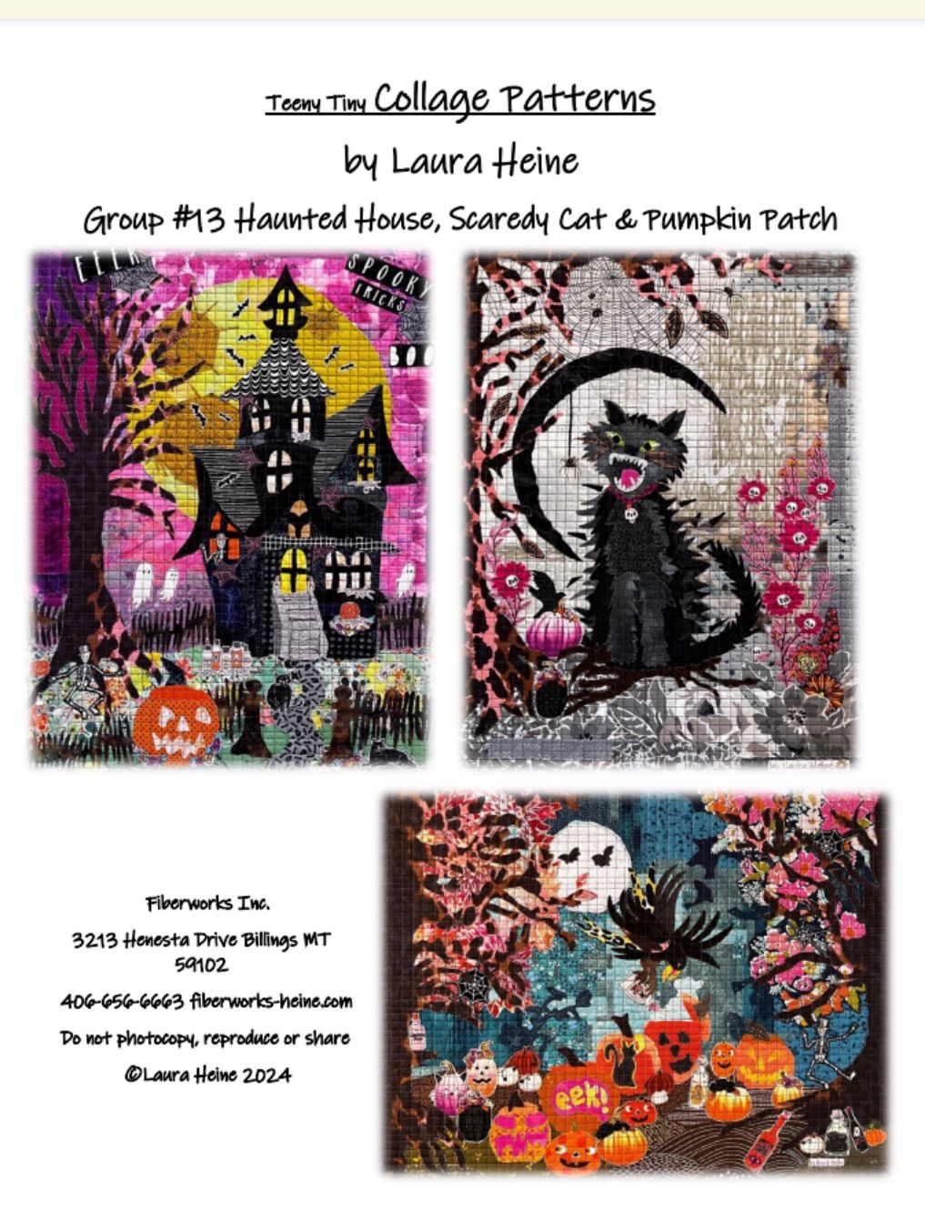 SAVE THE DATE\u2026 Laura Heine Teeny Tiny Collage Quilt Class