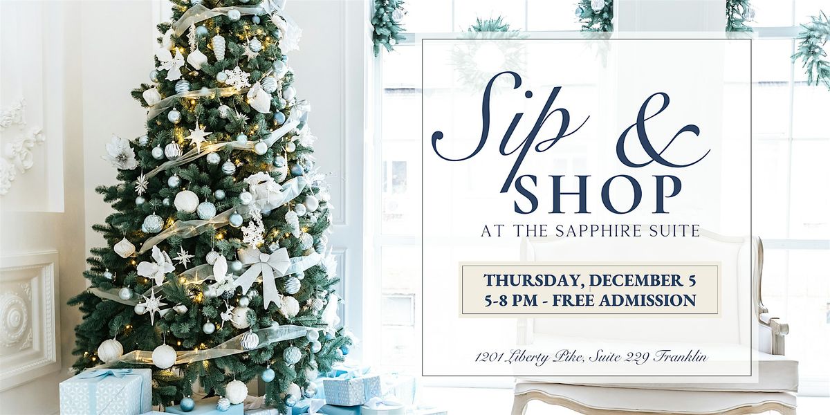 Holiday Sip & Shop