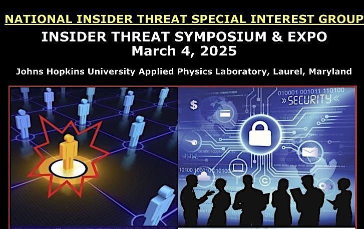 INSIDER THREAT SYMPOSIUM & EXPO 3-4-25 - VENDOR REGISTRATION