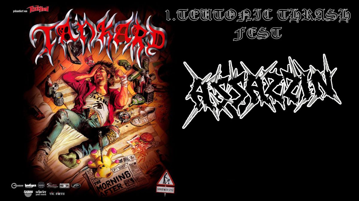 TEUTONIC THRASH FEST feat. TANKARD+ASSASSIN in DRESDEN