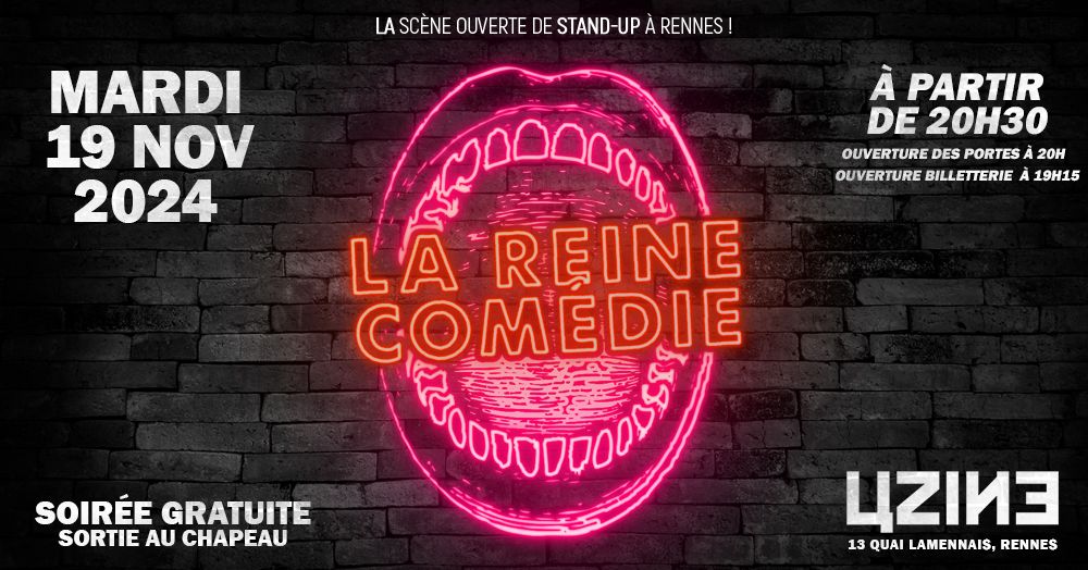 Stand-Up \/\/ Sc\u00e8ne ouverte comique \u00e0 L'Uzine ! 