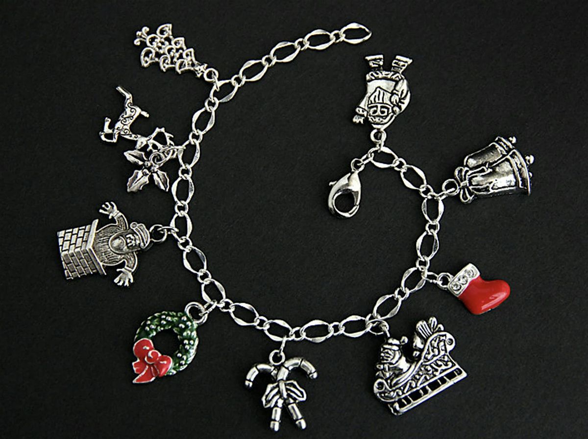 Holiday Charm Bracelet Making