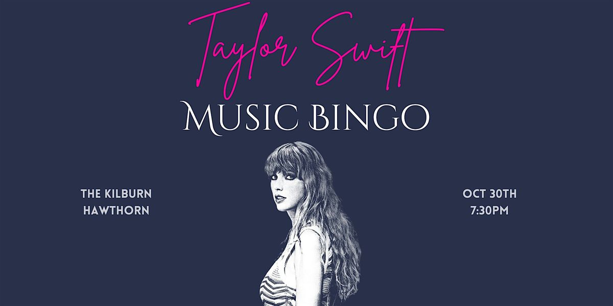 Taylor Swift Music Bingo