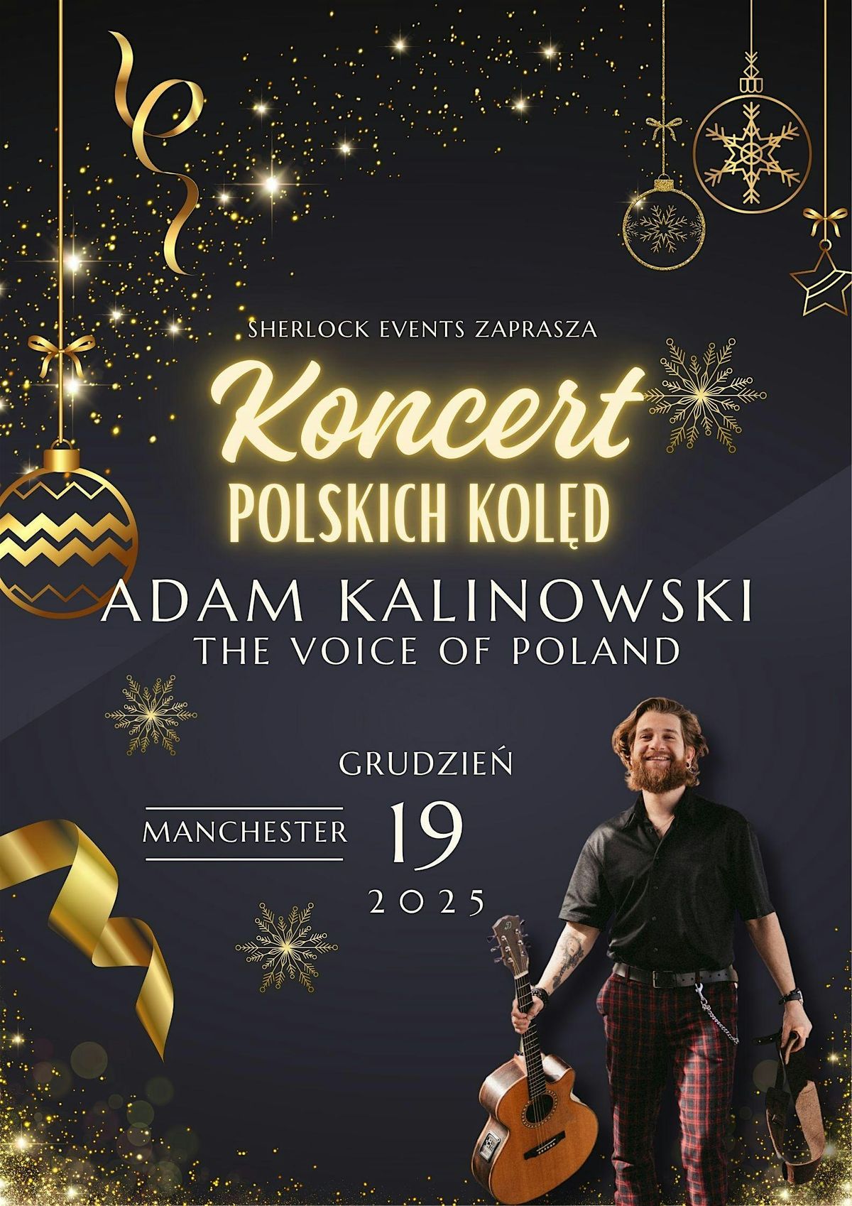 Koncert kol\u0119d i piosenek \u015bwi\u0105tecznych - Adam Kalinowski | Kettering