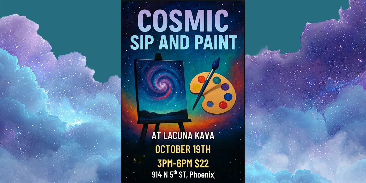 Cosmic Sip & Paint : Astrology with a twist!