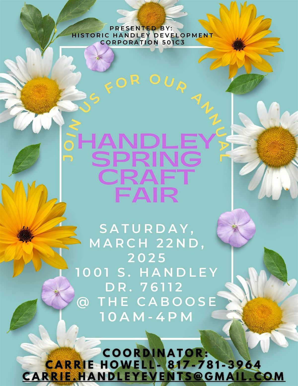 Handley Spring Craft Fair 2025