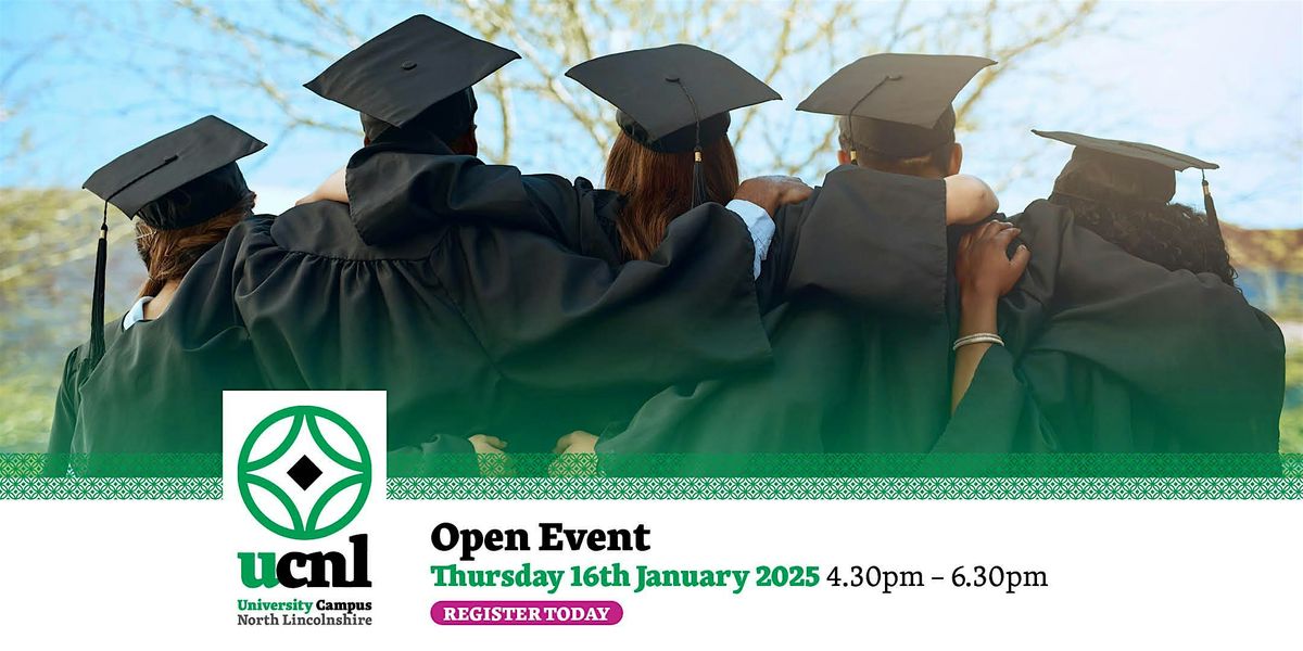 Open Event - Thursday 16th January