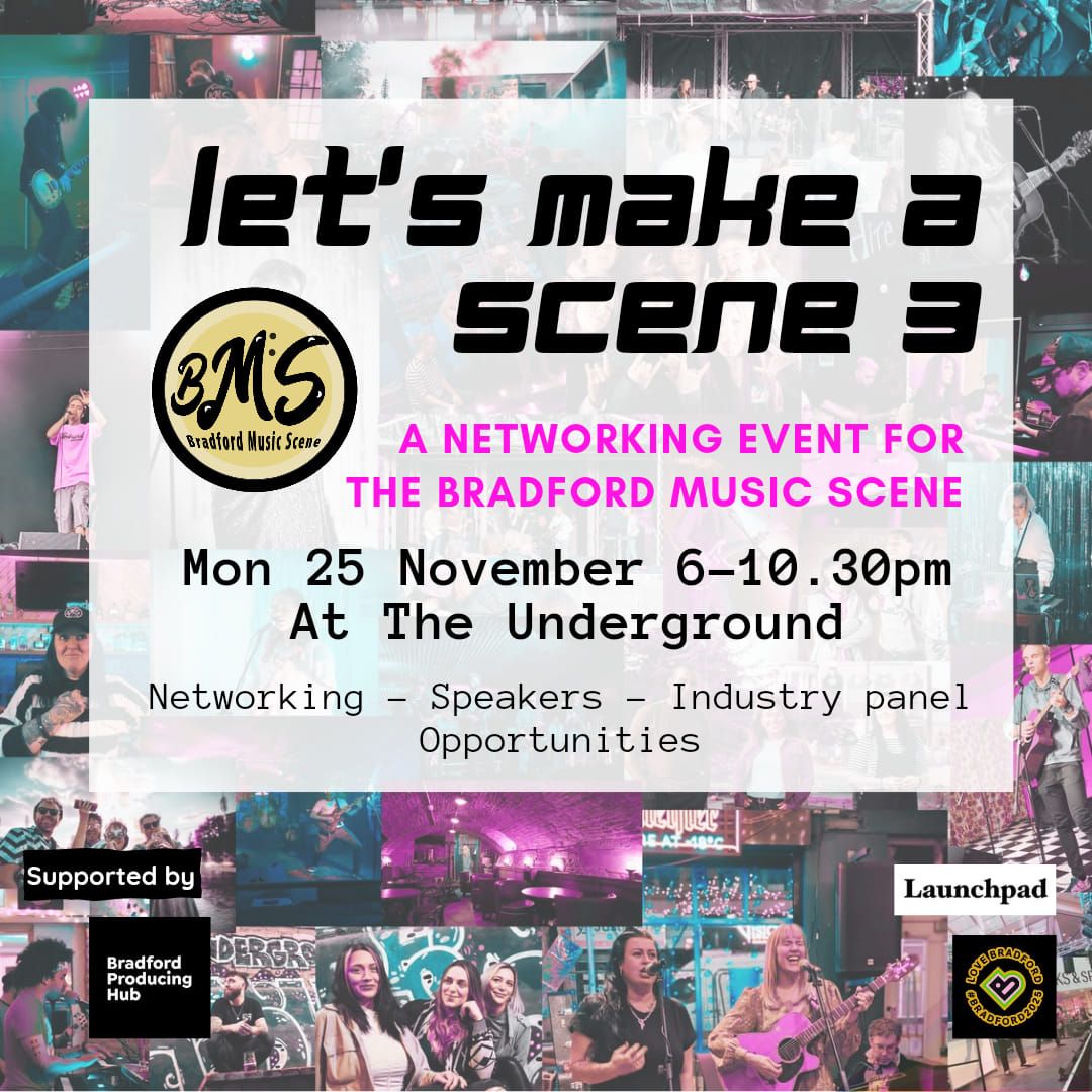 Let's Make a Scene 3 - Music Networking event 