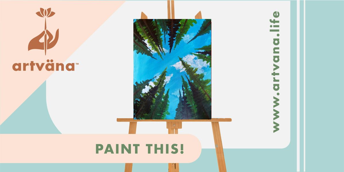 Paint, Sip, WIN A TRIP with Artvana at Campfire Coffee Tacoma