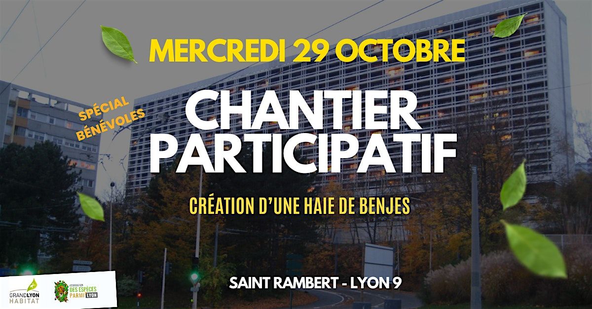 Chantier Participatif - Haie de Benje Saint Rambert