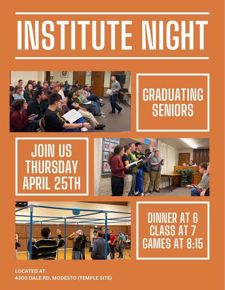 Institute Night - Graduating Seniors