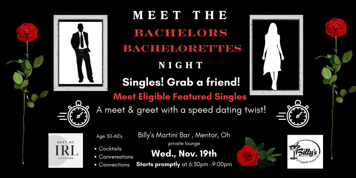 Meet the Bachelors\/Bachelorettes Night with Meet Me IRL Cleveland