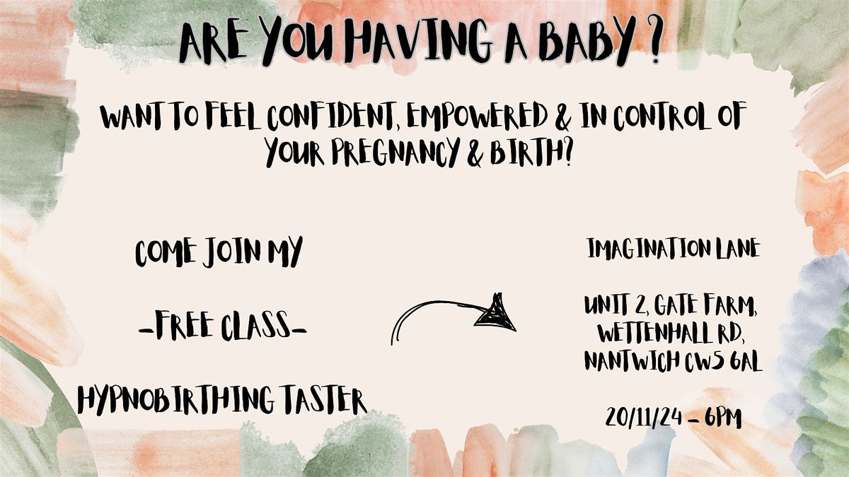 FREE Hypnobirthing Taster Session