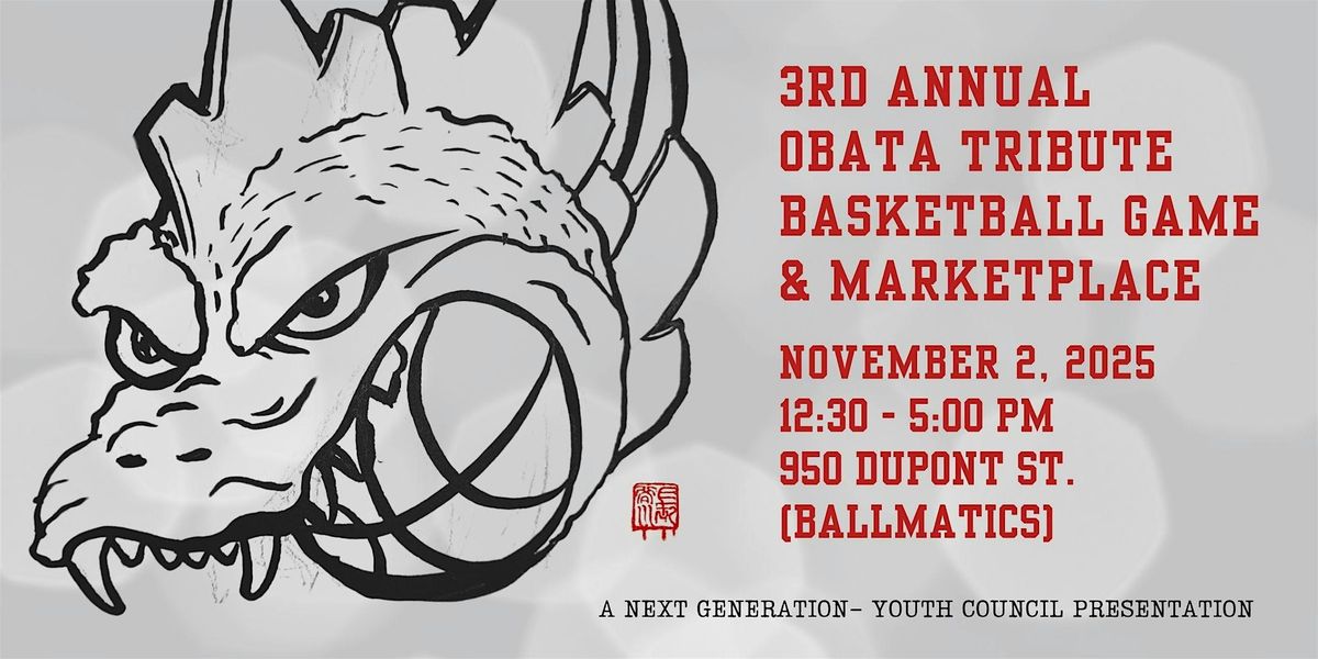 3rd Annual Roger Obata Tribute Game & Marketplace