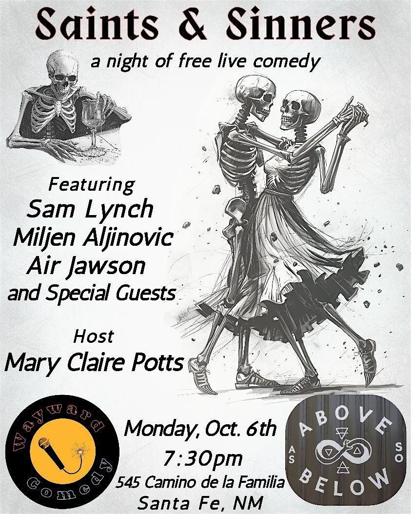 Saints & Sinners Stand Up Comedy