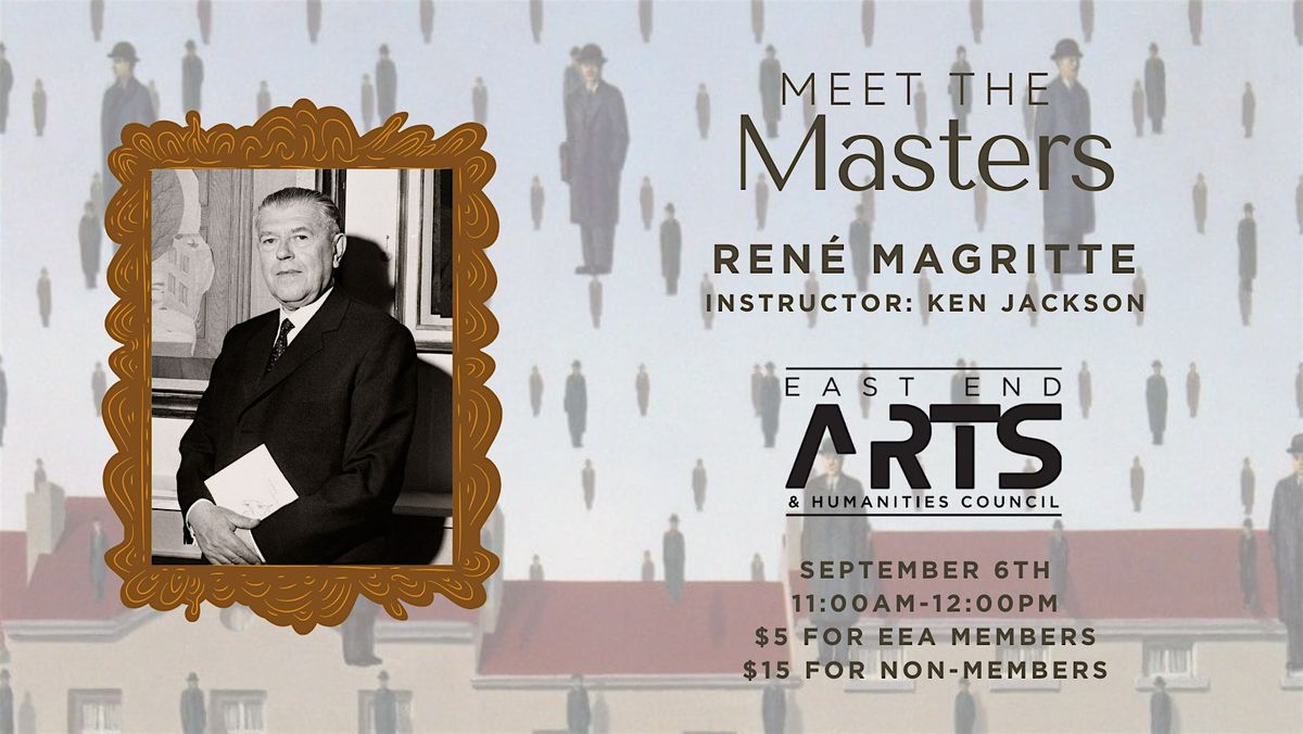 Meet The Masters Art Workshop: Ren\u00e9 Magritte