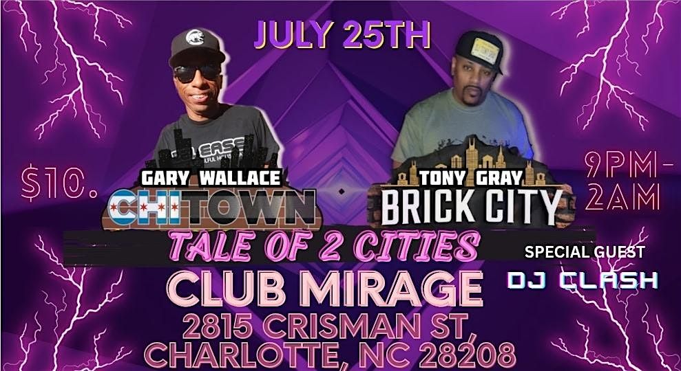 Release + House Therapy Presents Sound Factory CLT  Tale Of 2 Cities