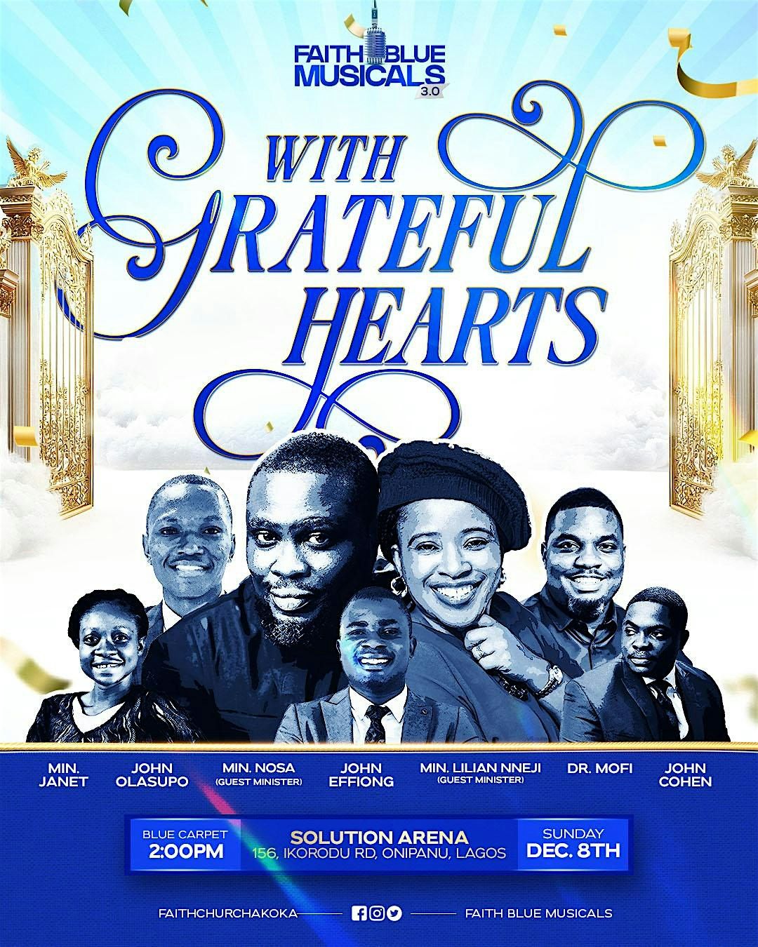 FaithBlueMusicals 3.0: With Grateful Hearts