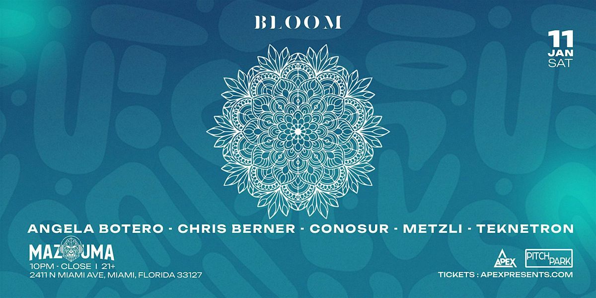 BLOOM @ MAZUMA