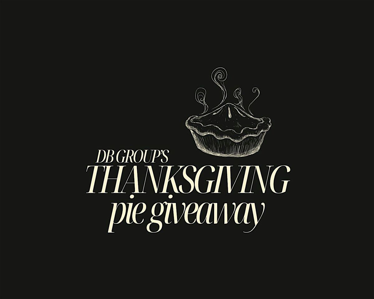 DB Group's Thanksgiving Pie Giveaway