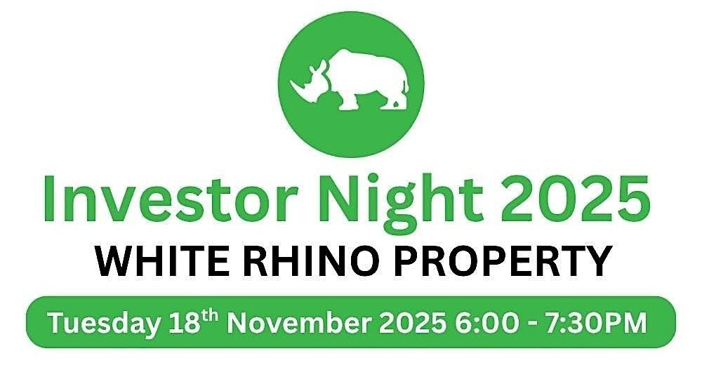 White Rhino Property Investor Night & Christmas Party
