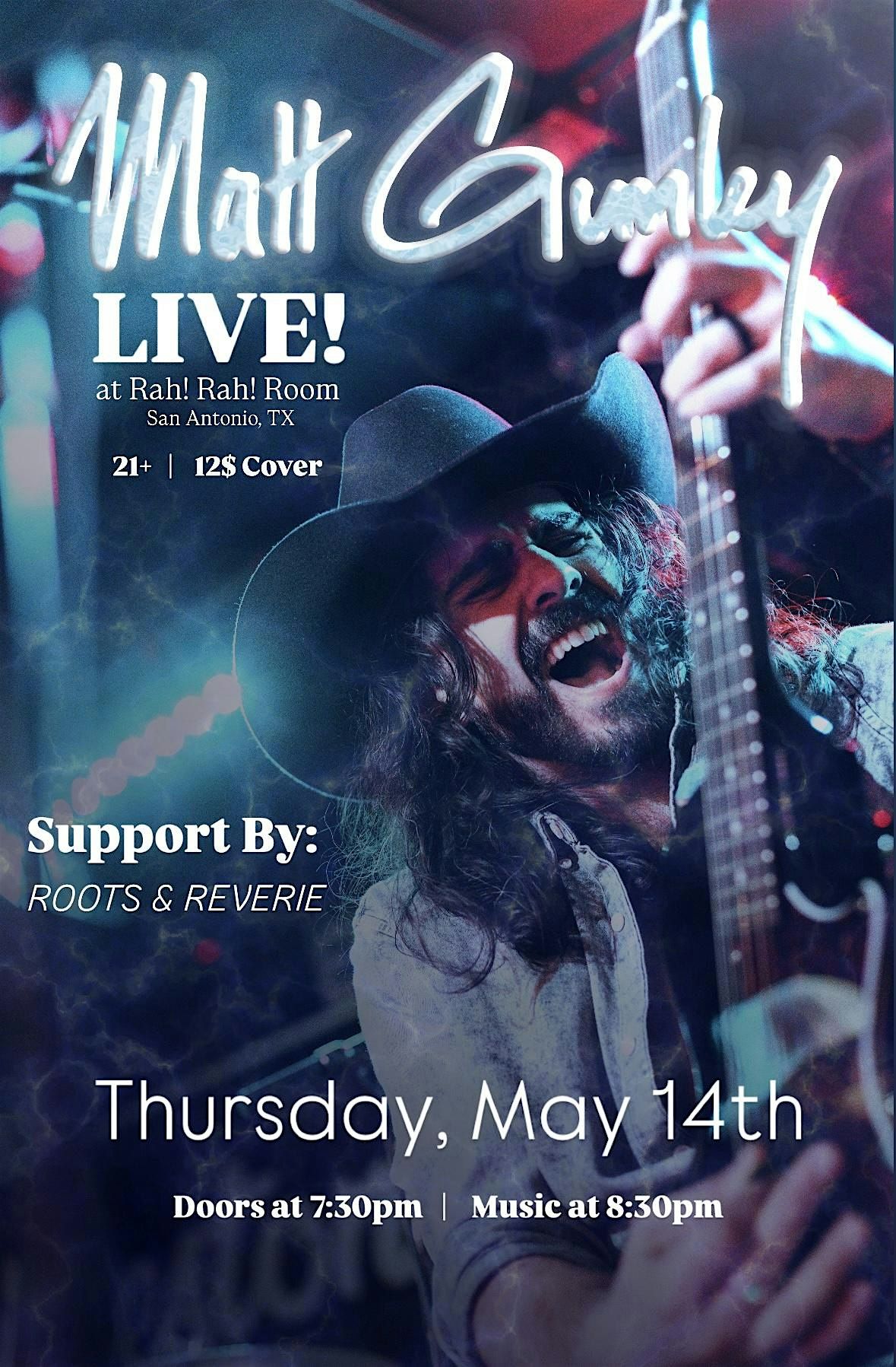 Matt Gumley & Roots & Reverie \u2014 Live at Rah! Rah! Room