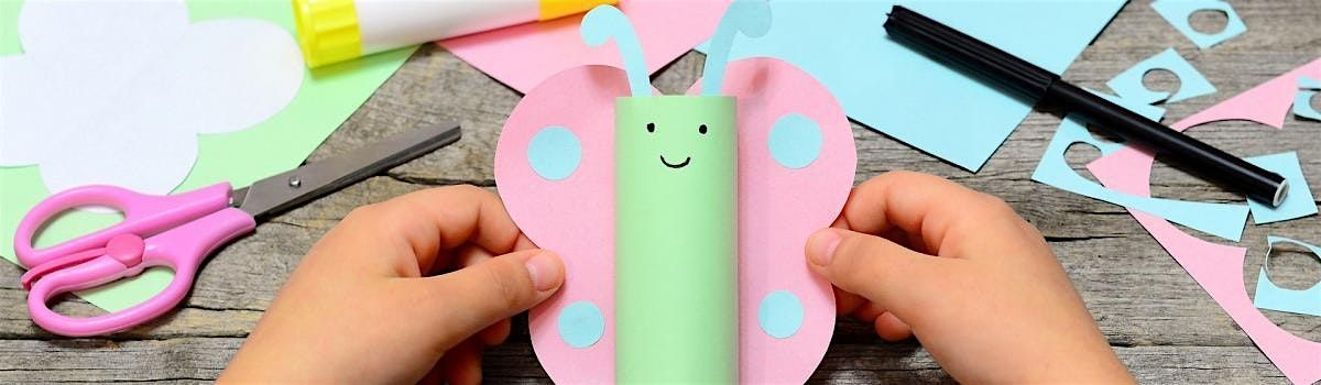 Bugs and Blooms  children's craft workshop with Craft Coop